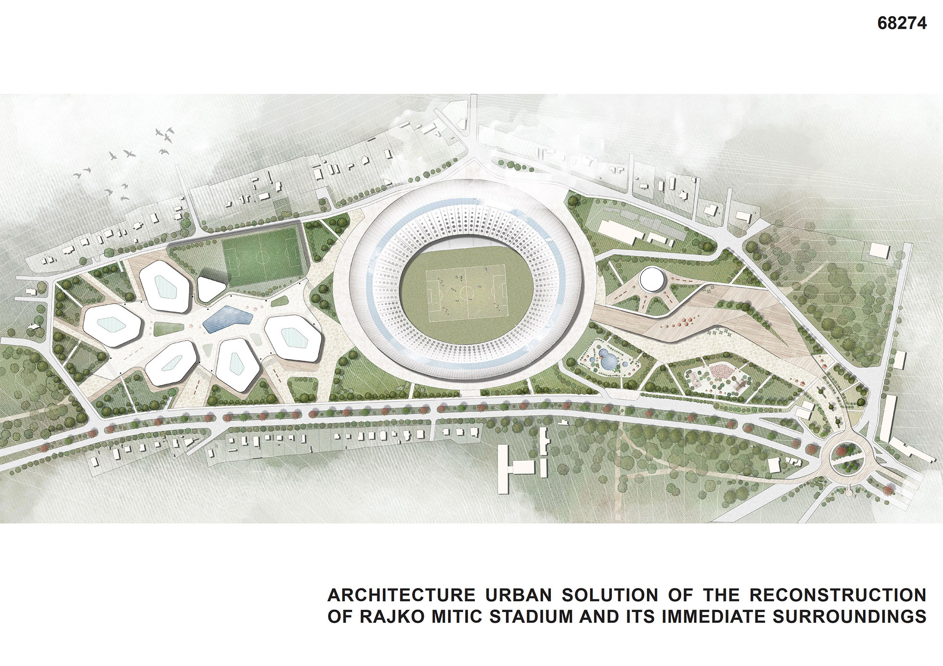 Мастерплан микрорайона Красная Звезда