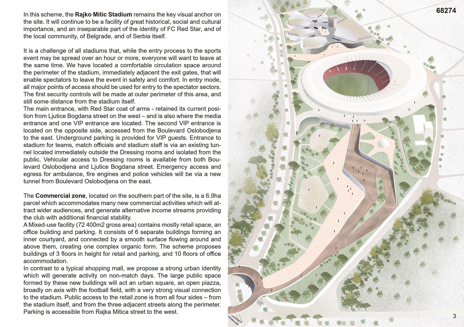 Мастерплан микрорайона Красная Звезда
