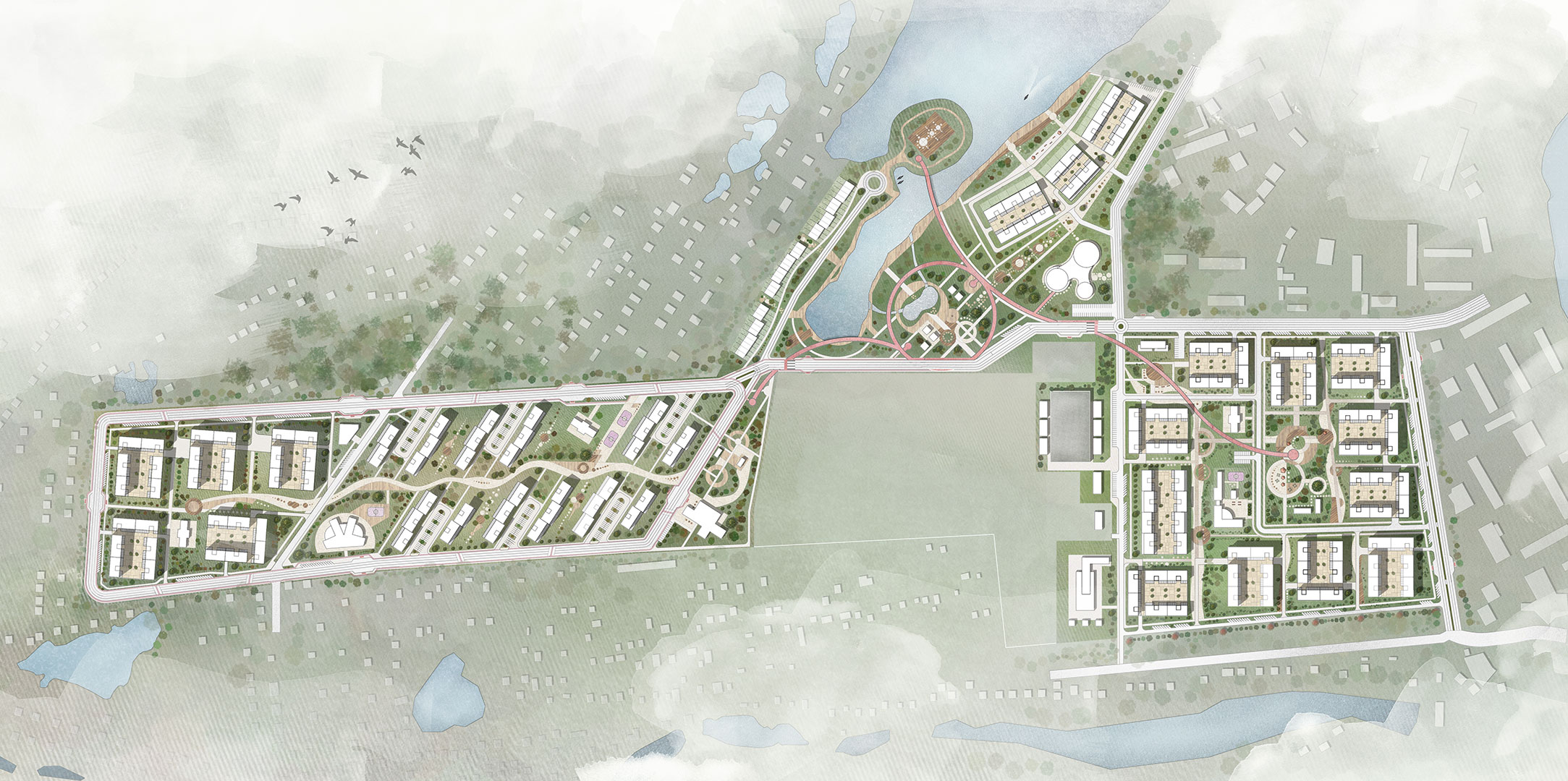 Masterplan rejona Zvezdani